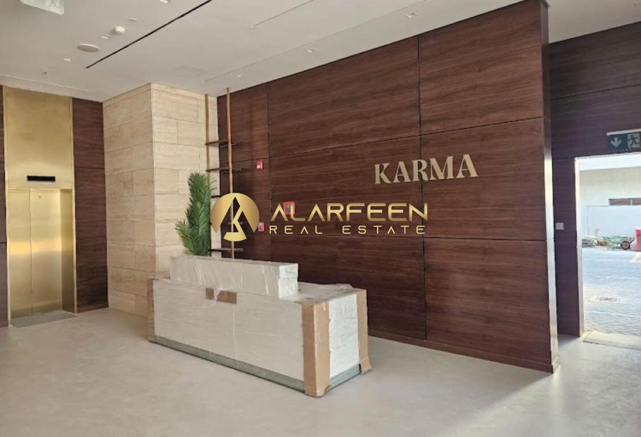 1BR Apartment | Karma Residence Liwan | Balcony photo 8