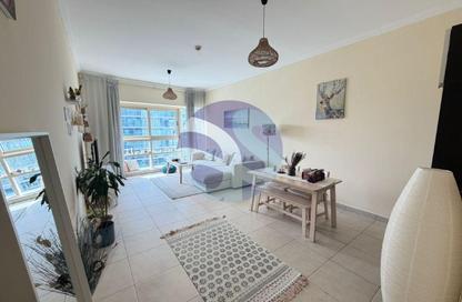 Apartment - 1 Bedroom - 2 Bathrooms for rent in Marina Quays West - Marina Quays - Dubai Marina - Dubai