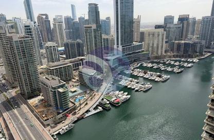 Apartment - 1 Bedroom - 2 Bathrooms for rent in Marina Quays West - Marina Quays - Dubai Marina - Dubai