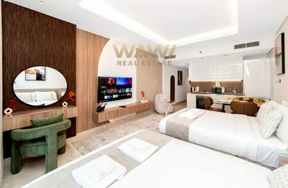 شقة - 1 حمام للايجار في الاسترليني الغربية - الاسترليني - الخليج التجاري - دبي