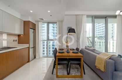 Apartment - 1 Bedroom - 2 Bathrooms for sale in Beach Isle Tower 1 - Beach Isle - Emaar Beachfront - Dubai Harbour - Dubai