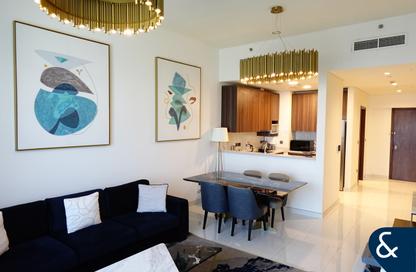 Apartment - 2 - 3 for rent in Palm View - Dubai Media City - Dubai