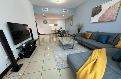 Apartment - 3 - 3 for rent in Sulafa Tower - Dubai Marina - Dubai