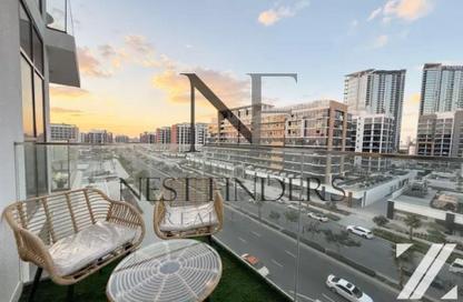 Apartment - Studio - 1 Bathroom for rent in Azizi Riviera 48 - Azizi Riviera - Meydan One - Meydan - Dubai
