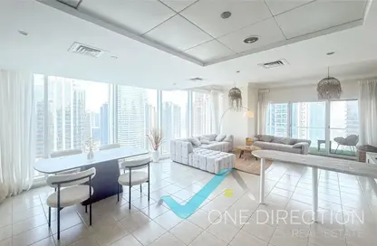 شقة - غرفة نوم - 2 حمامات للايجار في ليك فيو - (JLT) مجمع B - أبراج بحيرات الجميرا - دبي