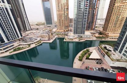 شقة - غرفة نوم - 1 حمام للايجار في ليك سايد ريزيدنس - (JLT) مجمع A - أبراج بحيرات الجميرا - دبي
