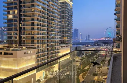 Apartment - 1 Bedroom - 1 Bathroom for rent in Beach Vista Tower 2 - Beach Vista - Emaar Beachfront - Dubai Harbour - Dubai