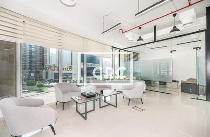 Office Space - Studio - 1 for rent in The Prime Tower - Business Bay - Dubai