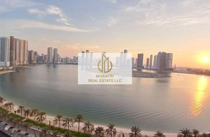 Apartment - 2 Bedrooms - 4 Bathrooms for rent in Al Falah District Tower - Al Khan - Sharjah