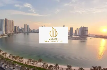 شقة - 2 غرف نوم - 4 حمامات للايجار في برج الفلاح - الخان - الشارقة