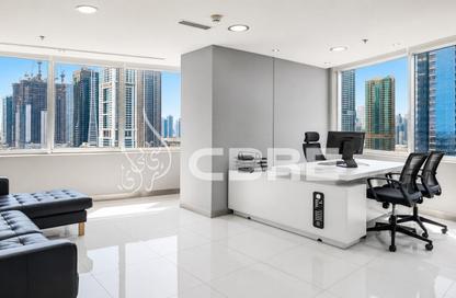 Office Space - Studio - 1 Bathroom for rent in Mazaya Business Avenue BB2 - Mazaya Business Avenue - Jumeirah Lake Towers - Dubai