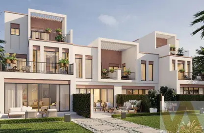 Townhouse - 5 Bedrooms - 6 Bathrooms for sale in Costa Brava 1 - Costa Brava at DAMAC Lagoons - Damac Lagoons - Dubai