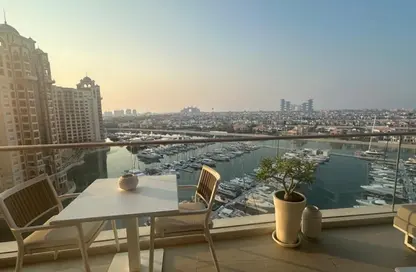Apartment - 2 Bedrooms - 3 Bathrooms for rent in Ruby - Tiara Residences - Palm Jumeirah - Dubai