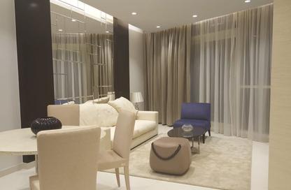 Apartment - 1 - 1 for rent in Upper Crest - Downtown Dubai - Dubai