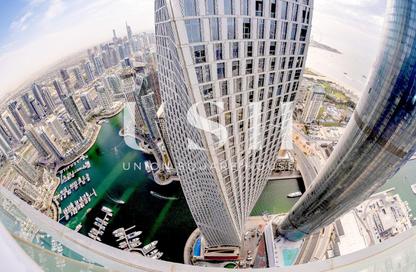 Apartment - 3 - 4 for rent in Damac Heights - Dubai Marina - Dubai