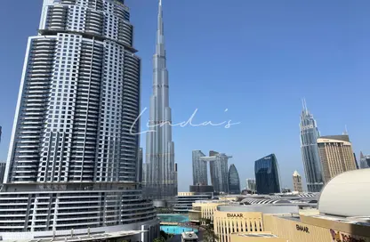 Apartment - 2 Bedrooms - 3 Bathrooms for rent in Boulevard Point - Downtown Dubai - Dubai