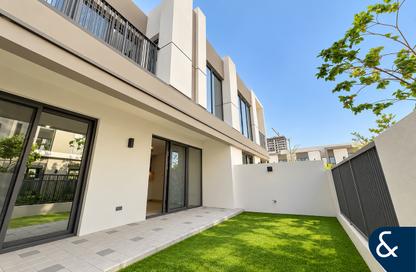 Townhouse - 3 - 4 for rent in Aura Gardens - Tilal Al Ghaf - Dubai Townhouse - 3 - 4 for rent in Aura Gardens - Tilal Al Ghaf - Dubai