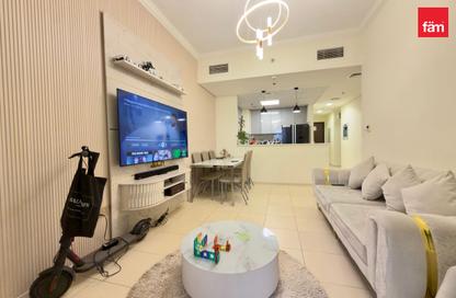 Apartment - 2 - 3 for rent in Mazaya 6 - Queue Point - Liwan - Dubai