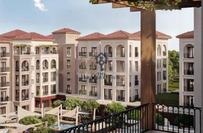 Apartment - 1 - 2 for sale in Granada 1 - Granada - Bloom Living - Zayed City (Khalifa City C) - Khalifa City - Abu Dhabi