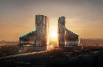 Apartment - Studio - 1 Bathroom for sale in Binghatti Skyflame 1 - Binghatti Skyflame - Majan - Dubai Land - Dubai