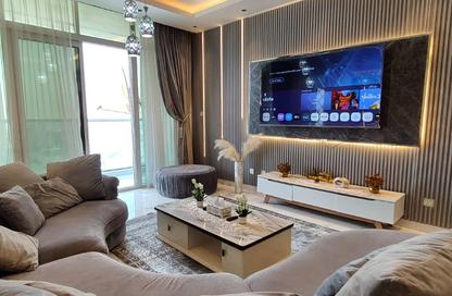 Apartment - 3 Bedrooms - 3 Bathrooms for rent in Oasis Tower - Al Rashidiya 1 - Al Rashidiya - Ajman