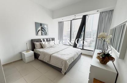 شقة - غرفة نوم - 2 حمامات للايجار في B برج سيلفرين - سيلفيرين - دبي مارينا - دبي