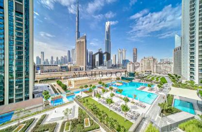 Apartment - 2 Bedrooms - 2 Bathrooms for rent in Downtown Views II Tower 2 - Downtown Views II - Zabeel 2 - Zabeel - Dubai