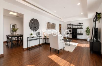 Apartment - 3 Bedrooms - 4 Bathrooms for rent in Princess Tower - Dubai Marina - Dubai