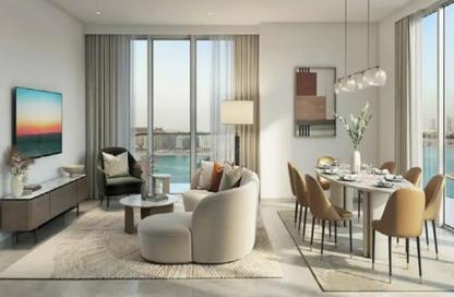 Apartment - 2 Bedrooms - 2 Bathrooms for sale in Beachgate by Address - Emaar Beachfront - Dubai Harbour - Dubai