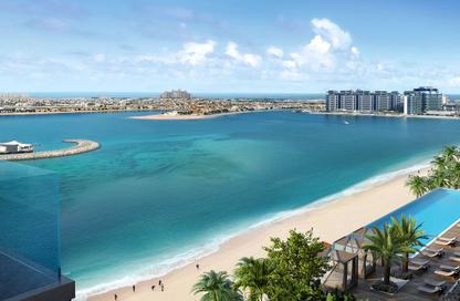 Apartment - 2 Bedrooms - 2 Bathrooms for sale in Beachgate by Address - Emaar Beachfront - Dubai Harbour - Dubai