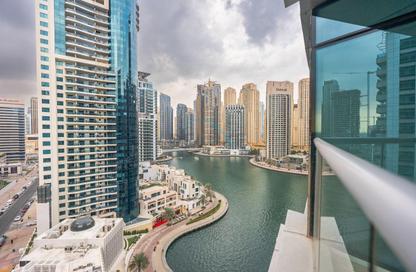 Apartment - 2 - 3 for rent in Bayside Residence - Dubai Marina - Dubai