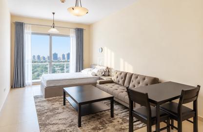 Apartment - Studio - 1 for rent in Lago Vista A - Lago Vista - Dubai Production City (IMPZ) - Dubai