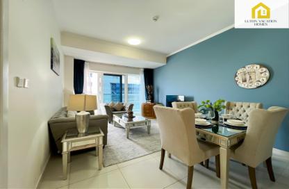 Apartment - 1 Bedroom - 2 Bathrooms for rent in Damac Heights - Dubai Marina - Dubai