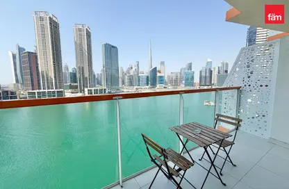 شقة - 1 حمام للايجار في ميلينيوم بن غاطي ريزيدنسز - الخليج التجاري - دبي