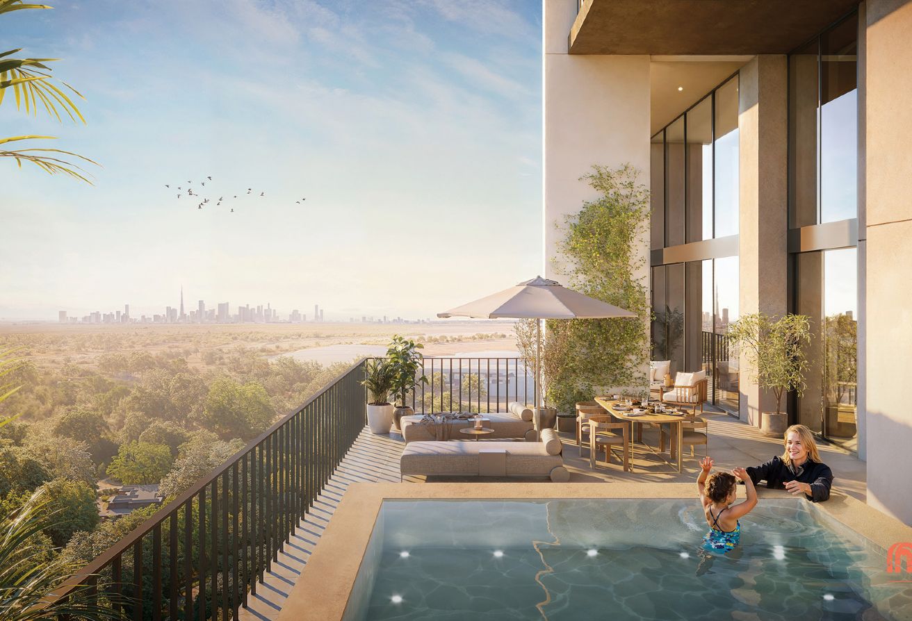 2 bedroom apartment in Distrikt 2, Ghaf Woods: 6