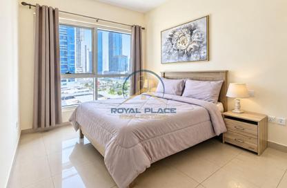 Apartment - 1 - 2 for rent in Lake Point Tower - JLT Cluster N - Jumeirah Lake Towers - Dubai