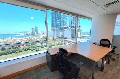 Office Space - Studio - 2 for rent in Concord Tower - Dubai Media City - Dubai