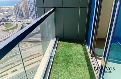 Apartment - 1 Bedroom - 2 Bathrooms for rent in Lakeside Residence - JLT Cluster A - Jumeirah Lake Towers - Dubai