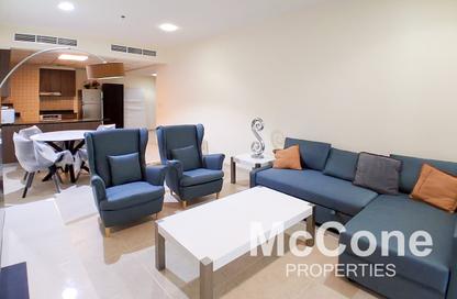 Apartment - 1 Bedroom - 2 Bathrooms for rent in Elite Residence - Dubai Marina - Dubai
