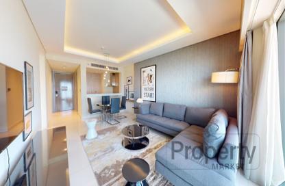 Apartment - 2 - 2 for rent in Tower D - Damac Towers by Paramount - Business Bay - Dubai