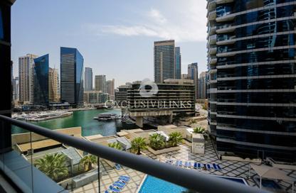 Apartment - 1 Bedroom - 1 Bathroom for rent in Bay Central Tower Central - Bay Central - Dubai Marina - Dubai