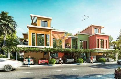 Townhouse - 4 - 5 for sale in Portofino - Damac Lagoons - Dubai