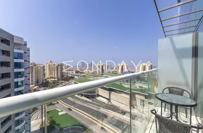 Apartment - Studio - 1 Bathroom for rent in Seven Palm - Palm Jumeirah - Dubai