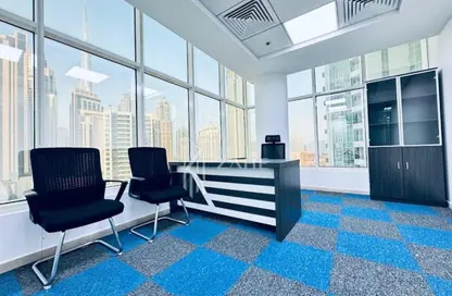 Office Space - Studio - 1 Bathroom for rent in Clover Bay Tower - Business Bay - Dubai Office Space - Studio - 1 Bathroom for rent in Clover Bay Tower - Business Bay - Dubai
