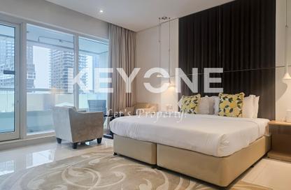 Apartment - Studio - 1 Bathroom for rent in Waters Edge - Business Bay - Dubai