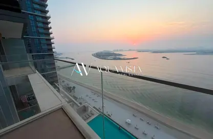 Apartment - 2 Bedrooms - 2 Bathrooms for rent in Beach Isle Tower 2 - Beach Isle - Emaar Beachfront - Dubai Harbour - Dubai