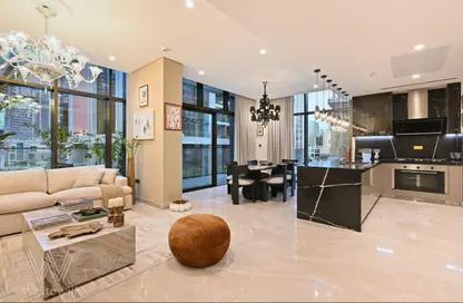 دوبلكس - 3 غرف نوم - 4 حمامات للايجار في بننسولا 5 - بنينسولا - الخليج التجاري - دبي