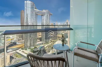 Apartment - 2 Bedrooms - 2 Bathrooms for rent in Burj Vista 1 - Burj Vista - Downtown Dubai - Dubai