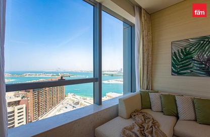 Apartment - 1 Bedroom for rent in The Palm Tower - Palm Jumeirah - Dubai