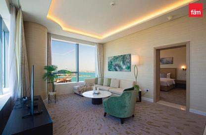Apartment - 1 Bedroom for rent in The Palm Tower - Palm Jumeirah - Dubai